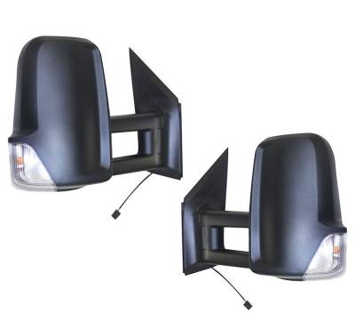 Rareelectrical - New Pair Of Door Mirrors Fits Mercedes Sprinter 2010-2012 Ch1320369 0008108219