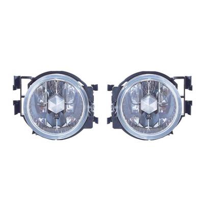 Rareelectrical - New Pair Of Fog Lights Compatible With Subaru Impreza Wrx Limited 2011-2014 Su2593115 84501Ag120