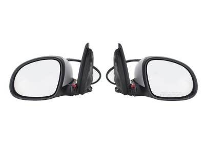 Rareelectrical - Pair Of Door Mirrors Compatible With Volkswagen Tiguan 2009-2016 5N0857522a 5N0857521a