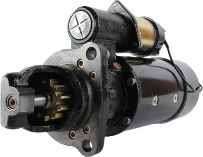 Rareelectrical - New Starter Compatible With White Heavy Truck Engine Cummins M11 N14 1994-1995 10461213 10461268