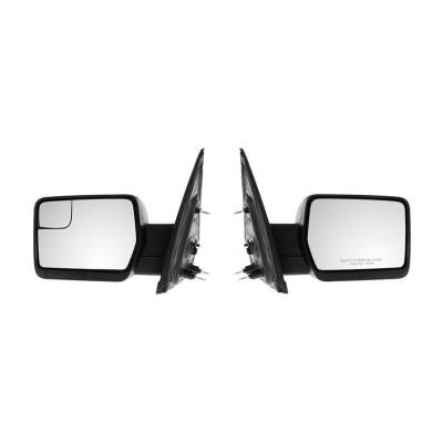 Rareelectrical - New Pair Of Door Mirror Fits Ford F-150 2013-2014 Paint To Match Bl3z-17682-Ha