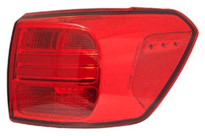 Rareelectrical - New Right Outer Tail Light Compatible With Toyota Sienna To2805123 81550-08050 8155008050