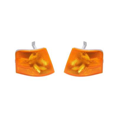 Rareelectrical - New Turn Signal Light Pair Fits Volvo Vn Vn64t Tractor 1998-2003 8080852 8080853