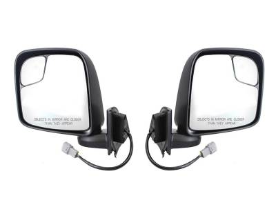Rareelectrical - New Door Mirror Pair Compatible With Chevrolet City Express 15-16 Paint To Match 96301-3Lm0b