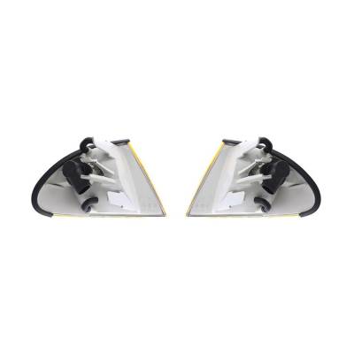 Rareelectrical - New Turn Signal Light Set Of 2 Compatible With Bmw 320I 2001 323I 2000 Bm2521104 63136902766