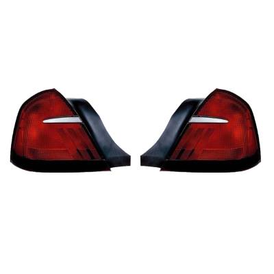 Rareelectrical - New Left And Right Side Tail Light Compatible With Mercury Grand Marquis 1998 Fo2819124 F8mz13404aa