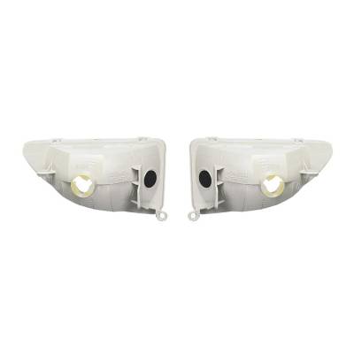 Rareelectrical - New Pair Of Fog Lights Compatible With Ford Focus Base Manual 2002 Ys4z15l203ba Ys4z15l203bb Ys4z