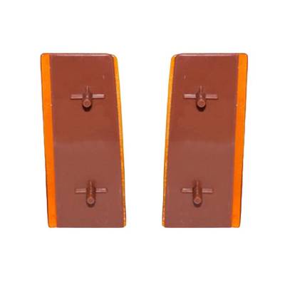 Rareelectrical - New Corner Side Marker Light Pair Compatible With Chevrolet C1500 C2500 Suburban 5974341 Gm2557101