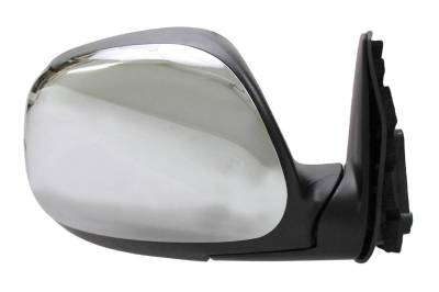 Rareelectrical - New Chrome Passenger Side Mirror Compatible With Toyota Tundra Sr5 Extended Cab 2003 5330041