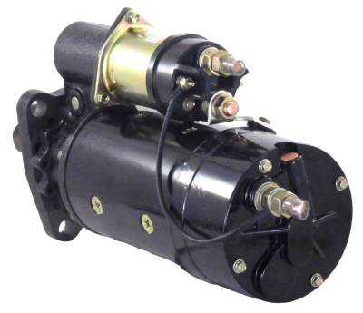 Rareelectrical - New Starter Motor Compatible With New Holland Combine Tr86 Tr96 3208 Diesel 1990399 1990403