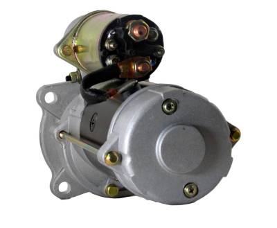 Rareelectrical - New Starter Compatible With Cummins Agco White Champion Tractor Grader 3918376 10461466 10479617