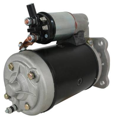 Rareelectrical - New Starter Motor Compatible With Massey Ferguson Tractor 390T 398 399 698 27479 27487 2707130
