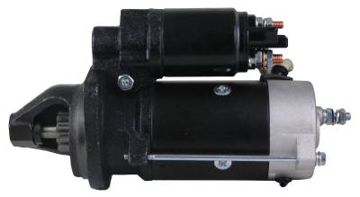Rareelectrical - New Starter Motor Compatible With Landini Tractor Cabinto Foot Step Fermec Backhoe Loader 640B 760
