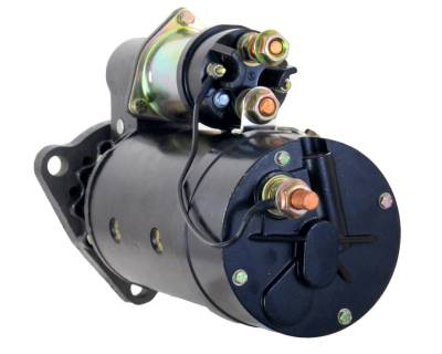 Rareelectrical - New 24V 11T Cw Starter Motor Compatible With Wabco Scraper 222 229 252Ft 259 8V-71T