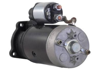 Rareelectrical - New 12V 10T Cw Starter Motor Compatible With Massey Ferguson Windrower Mf220 Mf220xl 1008224