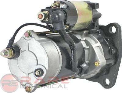 Rareelectrical - New Starter Motor Compatible With Industrial Engines Lister Petter Jat6 Jas6 Ja6 24V 15T Cw