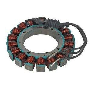 Rareelectrical - New 12 Volt 38 Amp Stator Compatible With Harley Davidson Big Twin Softail Dyna 30017-01 3001701