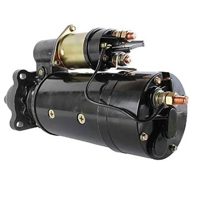 Rareelectrical - New Starter Motor Compatible With Massey Ferguson Combine 0R2188 0R4264 3T2648 8C3646 12V 12T
