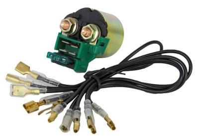 Rareelectrical - New Starter Solenoid Compatible With 12V Bombardier Traxter 500 Autoshift 7431 7432 7433 7435