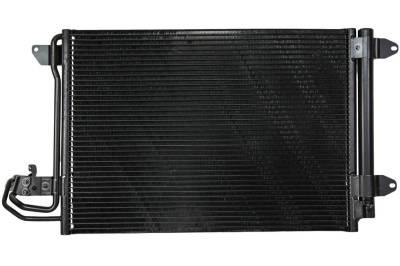 Rareelectrical - New A/C Condenser Compatible With 2005-2010 Volkswagen Jetta 1K0-820-411-Q Vw3030127 640289