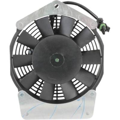 Rareelectrical - New Cooling Fan Motor Compatible With Assembly Polaris Snowmobiles 600 Widetrak Iq 2010-2014 70-1025