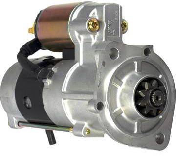 Rareelectrical - New 12V 9T Cw 3Kw Plgr Starter Motor Compatible With Mustang Track Loader Mtl325