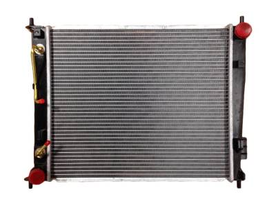 Rareelectrical - New Center Radiator Assembly Compatible With 2010-2011 Kia Soul 1.6L L4 1591Cc 25310-2K050 2217