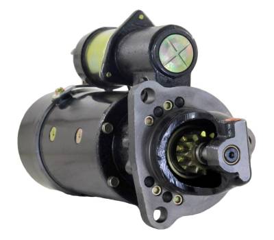 Rareelectrical - New 24V Cw Dd 10 Tooth Starter Motor Compatible With Fiat-Allis Crawler Fd-7 Fd-9 Diesel 1993914