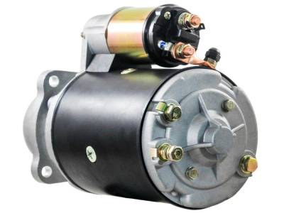 Rareelectrical - New Starter Compatible With Massey Ferguson Tractor 3055 3075 3120 27518B 27518C 27518D 27518E 27520