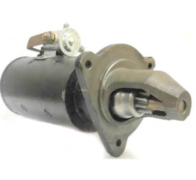 Rareelectrical - New 12V 9T Starter Motor Compatible With Minneapolis Moline Tractor 46-424 Mej6001 46424