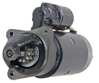 Rareelectrical - New Starter Motor Compatible With Massey Ferguson Tractor Mf-283 Perkins Ad4-248 Diesel 1985-99