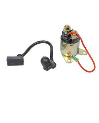 Rareelectrical - New 12 Volt Small Engine Solenoid Compatible With Honda 3 Terminal 31204Ze1-003 31204Ze1-01