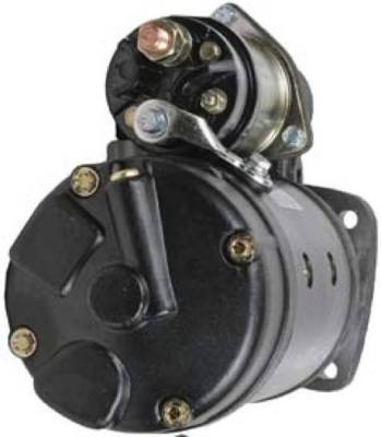 Rareelectrical - New Starter Motor Compatible With International Combine 1420 1430D 1440D 1460D 1470 1480 1482