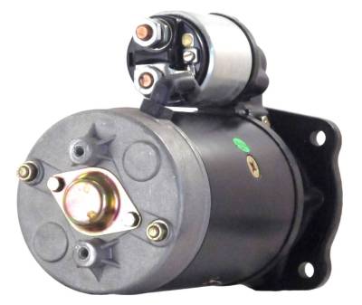 Rareelectrical - New Starter Motor Compatible With Fahr Combine M1000 M1002 M1080 M1102 M1200 M1202 M1300m