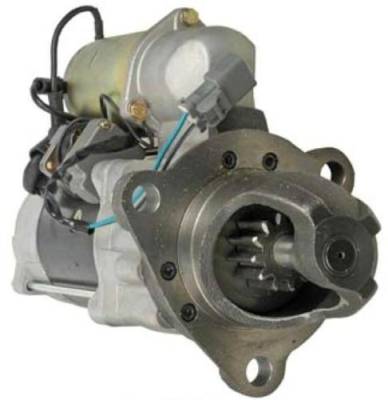 Rareelectrical - New 24V 12T Starter Motor Compatible With Komatsu Excavator Pc650 Pc750 6D140 6D170 600-813-4670
