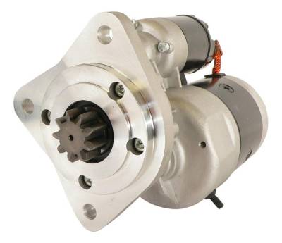 Rareelectrical - New Gear Reduction Starter Compatible With Deutz Fahr Tractor D6807 Dem1107 5710901 1362025
