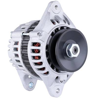 Rareelectrical - New 12V 50A Alternator Compatible With Mahindra Tractor 2810 Hst 3510 4100 1500-664-0100