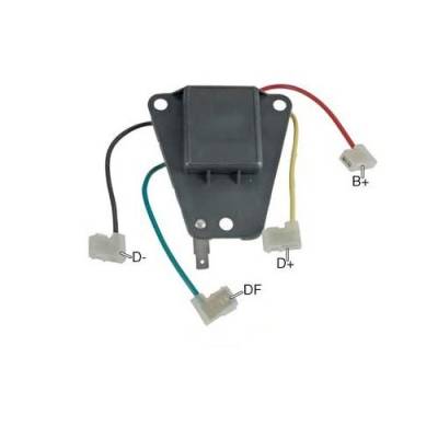Rareelectrical - New 24 Volt Voltage Regulator Compatible With Lucas By Part Number 1861504 1861552 6317-310 6317-31A