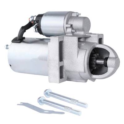 Rareelectrical - New Sbc Bbc Chevrolet Staggered Bolt Hi Torque Mini Starter For 305 350 366 454 Compatible With 168