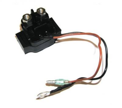 Rareelectrical - New Starter Relay Compatible With Yamaha 04 05 06 07 08 09 10 11 12 4 Stroke 225Cc Hpdi 250Cc