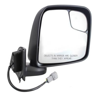 Rareelectrical - New Right Door Mirror Compatible With Nissan Nv200 Sv 2013-2016 With Power, Black 96301-3Lm0d
