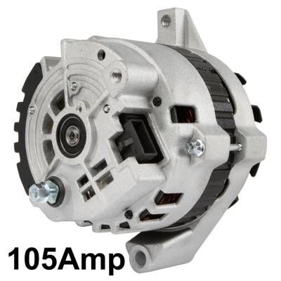 Rareelectrical - New 12V 105A Alternator Fits Gmc P42 Chassis R2500 R3500 1989 10480085 334-2359
