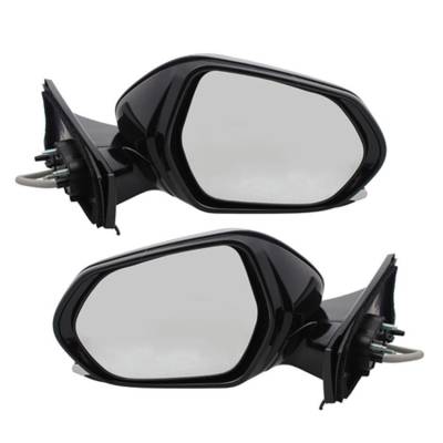 Rareelectrical - New Pair Of Door Mirrors Compatible With Toyota 2016-2017 87915-47070-C0 87945-47060-C0 To1321355