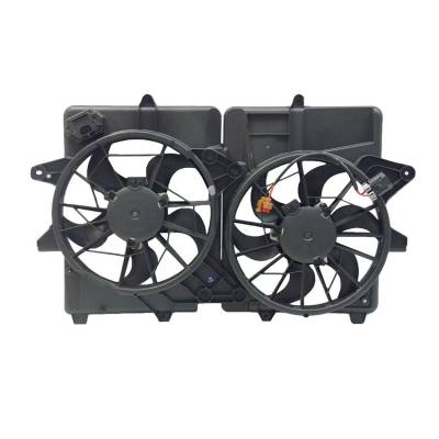 Rareelectrical - New Dual Radiator And Condenser Fan Compatible With Ford Escape Hybrid Sport 2005-2012 5M6z8c607ah