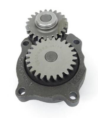 Rareelectrical - Hew Oil Pump W/ 4B Spur Gear Compatible With Case 480Ell 570Lxt 5220 650K 688 9010 3280510 3926202