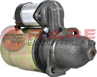 Rareelectrical - New 12V Starter Motor Compatible With Case Tractor 2444 Gas 396587R91 104192A1 1108323 1109589
