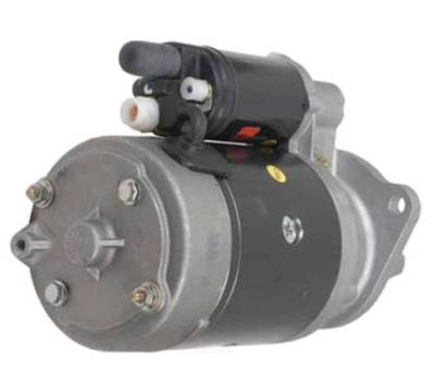 Rareelectrical - New 12V Starter Compatible With Mahindra International Tractor C27 C35 5525 26024070A 26025115A