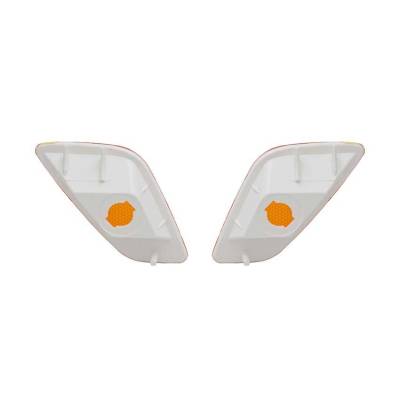 Rareelectrical - New Pair Of Side Marker Lights Compatible With Jeep Wrangler 1997-2006 55155628Ac 55155629Ac