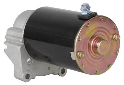 Rareelectrical - New Starter Motor Compatible With 85 86 Cub Cadet Briggs Stratton 1605 1610 With Free Gear