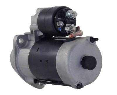 Rareelectrical - New Starter Motor Compatible With Bomag Roller Bw124dh-3 Bw124pdh-3 F3l1011 0-986-019-820 Is1073